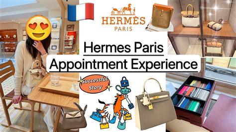 hermes paris appointment|hermes paris appointment online.